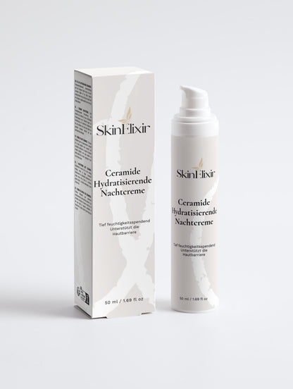 Ceramide Hydratisierende Nachtcreme - SkinElixir