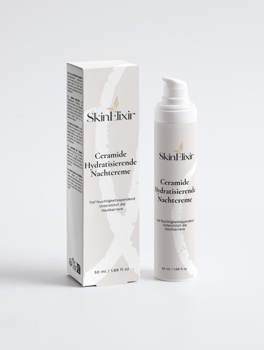 Ceramide Hydratisierende Nachtcreme - SkinElixir