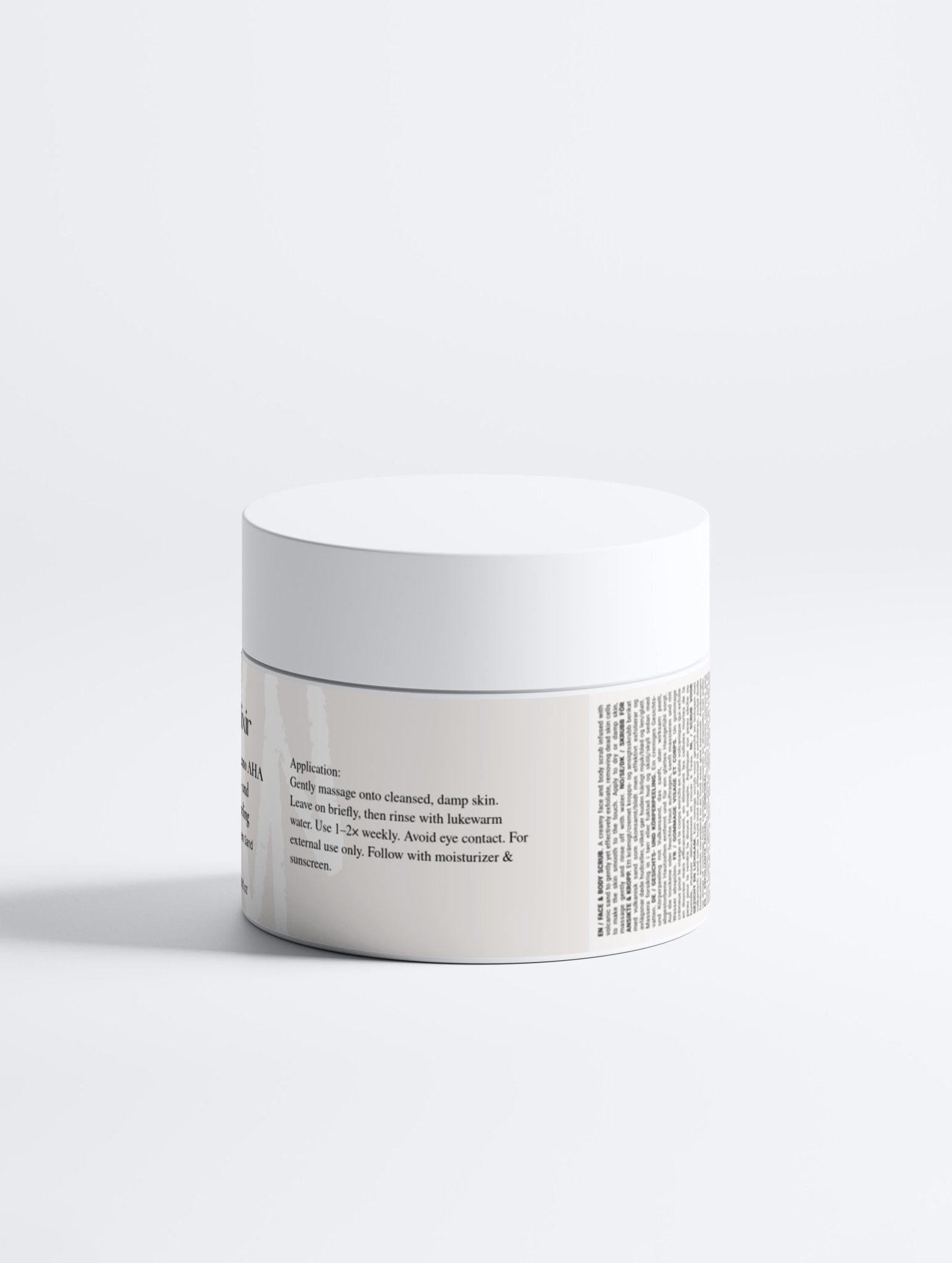 Iceland Vulkansand Peeling - SkinElixir